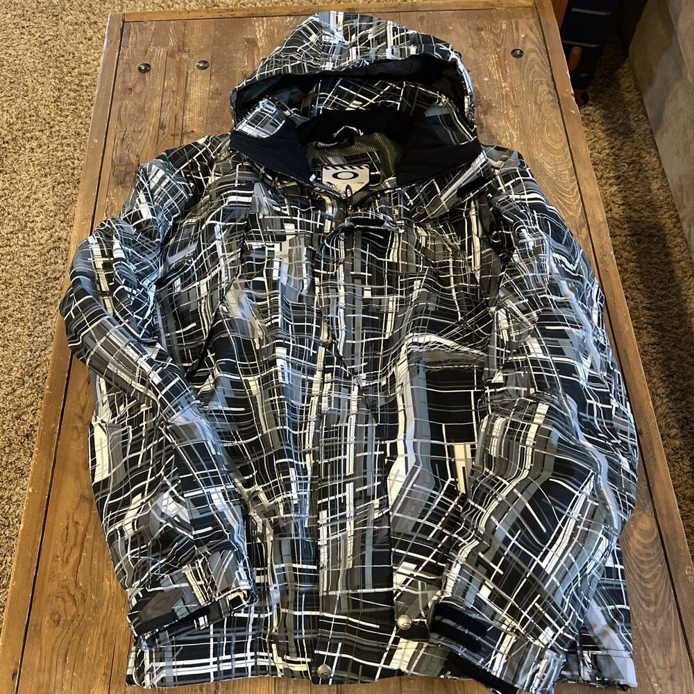 00's Oakley Vintage Men's Thermo Outdoor Ski Snowboard Jacket Size XL Vintage